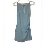 Bec & Bridge Elvie Key Hole Mini Dress in Dolphin Blue Size US 6 Photo 1