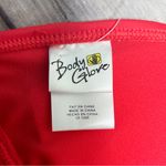 Body Glove Red Triangle Halter Back Tie Removable Pads Bikini Top Small NWT NOS Photo 6