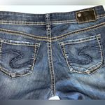 Silver Jeans Cropped Capris Suki Ankle Jean Women’s Jeans Faded Dark Photo 3