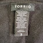 Torrid  Womens Tank Top Sleeveless Floral Heart Pattern Scoop Neck Pullover Black Photo 5