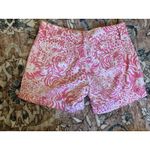Lilly Pulitzer Lion Animal Print Hot Pink The Callahan Shorts Size 000 Photo 11