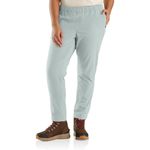 Carhartt  Women's Force Relaxed Fit Ripstop Work Pant Light Blue 2XL NWT Photo 1