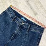 J. McLaughlin  Rainey Stretch Straight Leg Slit Front Jeans Size 2 Photo 8