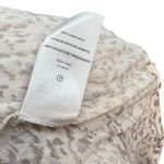 Rails Jasmine Dress Long Sleeve Watercolor Leopard Print Tan Cream Size Small Photo 14