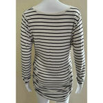 Motherhood Maternity  | Women's Pregnancy Striped Long Sleeve Top | Medium Photo 1