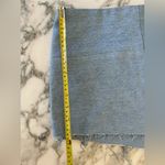NWOT EB Denim Micro Skirt Asymmetrical Raw Hem Women's S no size tag Blue Photo 6