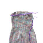 House Of CB  Gabrielle Tweed Strapless Bodycon Midi Dress XS Photo 5