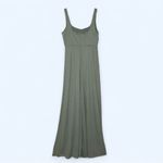 Birdy Grey  Alex Crepe Dress in Sage Size Large NWT Square Neckline Sleeveless Photo 1