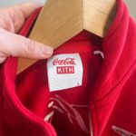 Kith  x Coca Cola Cropped Half Zip Sweatshirt Streetwear Womens S Photo 9