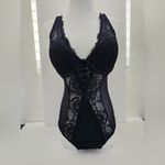 Marilyn Monroe  Black Lace Bodysuit Size L Photo 1
