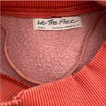 We The Free Free People Crewneck Sweatshirt Size Small red orange Photo 2