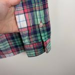 Vineyard Vines  Womens Multicolor Plaid‎ Flannel Button Down Shirt Sz 0 Preppy Photo 4