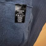 Nic + Zoe Sweater Dress Large Navy Blue A Line Knee Length Half Sleeve Ribbed Photo 6