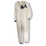 Faded Glory  Womens Costume‎ Size Small 4 6 Cream Black Panda Romper Sleeper Photo 3