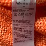 Banana Republic NEW Orange Mock Turtleneck Long Sleeve Oversized Sweater Size M Photo 4
