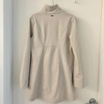 prAna  Martina Water Repellent Long Trench Jacket in Cream Size M Photo 10
