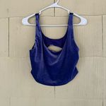 Athleta  Elation Velvet Leggings + Sports Bra Set, Purple Photo 1