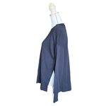 Sweaty Betty  Navy Pullover Sweatshirt Thumb Holes Size Small Photo 2