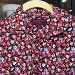 J.Crew Liberty London floral shirt poplin blouse button down tana Lawn colorful Photo 4