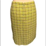 Requirements tweed basket weaved lime green skirt Photo 2