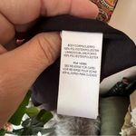 Julia Jordan Paisley Long Sleeve Midi Dress - Black Multi boho sheer SIZE 2 Photo 8