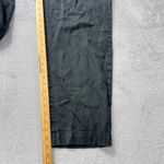 J. Jill Love Linen Pants 1X Women Faded Black Pull On Tapered Relaxed Fit Casual Photo 6