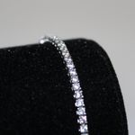925 Sterling Silver Tennis Bracelet Photo 8