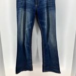 BKE Buckle Denim Jeans Kate Stretch Bootcut Whiskers 32x35.5 Medium Dark Wash Photo 1
