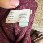 Elegant Long Sleeve Maroon Dress Red Photo 6