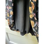 Style And Co Bohemian Dark Prairie Dress PS Midi Floral Navy Ranch Peasant New Black Size undefined Photo 6