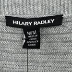 Hilary Radley  sweater women's M pullover V neck rib knit long sleeve tunic NEW Photo 5