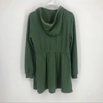 Solitaire  Women's Green Embroidered Boho Jacket Full Zip Photo 4