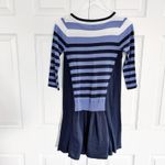 Sportmax Code Striped Sweater Dress Blue Size XS Photo 7