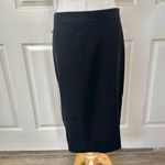 Theory black wool pencil skirt Photo 6