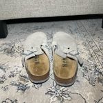 Birkenstock Boston Soft Stone Coin Suede Photo 7