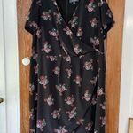 Modcloth Poetic Presence Floral Faux Wrap Dress ~ size 4X Photo 1