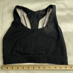 Fabletics  Womens Black Multicolor Sports Bra With‎ Pads Size POSSIBLY medium Photo 0