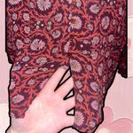 Pacific&Co Venezia Jean clothing . Beaded Paisley/Floral Long Split Bell Sleeve Blouse Photo 9