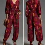 Anthropologie x Farm Rio Printed Wrap Jumpsuit, XS Photo 1