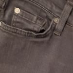 7 For All Mankind Green Crop Flared Jeans Size 27 Photo 3