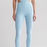 FP MoveMent by Free People Back it Up Powder Blue Romper Athletic Jumpsuit Size M Photo 0