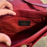 Liz Claiborne Vintage 90’s  Red Leather Crossbody  Shoulder Bag Photo 5