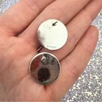 Disney Vintage Gold and Silver Mickey Mouse Round Earrings Photo 3