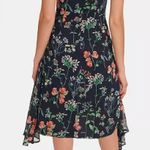 Tommy Hilfiger  Gala Floral Dress Size 14 Sleeveless Asymmetrical Hem Fit & Flare Photo 1