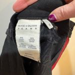 Alice + Olivia Women's Black Good High Rise Ankle Skinny jeans Sz 31 Photo 7