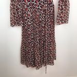 Diane Von Furstenberg DVF shirred leopard printed midi wrap dress‎ NWT Photo 7