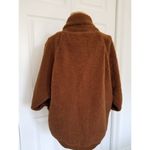 Lush Clothing LUSH Women's Teddy Jacket Coat Color-block Brown Cream Pink Size S Photo 1