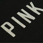 PINK - Victoria's Secret  Black Sherpa Hooded Sweatshirt Size XS Photo 7