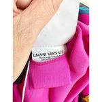 Gianni Versace Chain Link Mixed Print Draped Mini Dress Multi Women's 36 / US 2 Photo 8