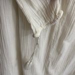 American Eagle  Outfitters White Embroidered Tunic Dress Flowy Beach Cover Up XL Photo 7